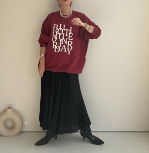 画像2: ●期間限定●数量限定●ご予約5倍ポイント対象●【11/7 LIVEご紹介アイテム】ランダムロゴオーバースエット（予約/1-2）