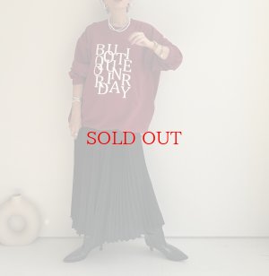 画像2: ●期間限定●数量限定●【11/7 LIVEご紹介アイテム】ランダムロゴオーバースエット（予約/1-2）