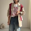 画像4: ●期間限定●数量限定【11/7 LIVEご紹介アイテム】ボーダーデザインカーディガン（予約/1-2） (4)