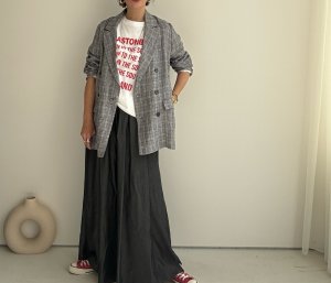 画像9: ●期間限定●数量限定●ご予約10倍ポイント対象●【11/7 LIVEご紹介アイテム】ギャザースリーブリネンジャケット（予約/2-3）