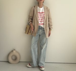 画像2: ●期間限定●数量限定●ご予約5倍ポイント対象●【11/7 LIVEご紹介アイテム】ストレッチストレートワイドデニム（予約/1-2）