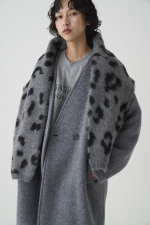 画像7: ●期間限定●数量限定●ご予約5倍ポイント対象●【11/7 LIVEご紹介アイテム】前後2WAYレオパードシャギーニットカーディガン（予約/12）