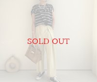 ●期間限定●数量限定●【11/7 LIVEご紹介アイテム】ボーダーデザイントップス（予約/1-2）