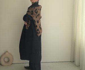 画像11: ●期間限定●数量限定●ご予約5倍ポイント対象●【11/7 LIVEご紹介アイテム】前後2WAYレオパードシャギーニットカーディガン（予約/12）