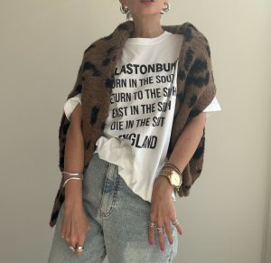 画像9: ●期間限定●数量限定●ご予約5倍ポイント対象●【11/7 LIVEご紹介アイテム】前後2WAYレオパードシャギーニットカーディガン（予約/12）