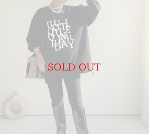 画像3: ●期間限定●数量限定●【11/7 LIVEご紹介アイテム】ランダムロゴオーバースエット（予約/1-2）