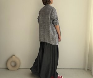 画像3: ●期間限定●数量限定●ご予約5倍ポイント対象●【11/7 LIVEご紹介アイテム】テンセルデニムワイドパンツ（予約/1-2）