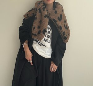 画像13: ●期間限定●数量限定●ご予約5倍ポイント対象●【11/7 LIVEご紹介アイテム】前後2WAYレオパードシャギーニットカーディガン（予約/12）