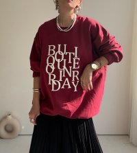 ●期間限定●数量限定●ご予約5倍ポイント対象●【11/7 LIVEご紹介アイテム】ランダムロゴオーバースエット（予約/1-2）