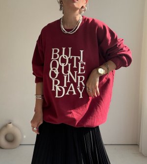 画像1: ●期間限定●数量限定●ご予約5倍ポイント対象●【11/7 LIVEご紹介アイテム】ランダムロゴオーバースエット（予約/1-2）