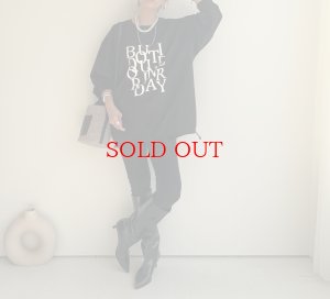 画像4: ●期間限定●数量限定●【11/7 LIVEご紹介アイテム】ランダムロゴオーバースエット（予約/1-2）