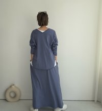 ●期間限定●数量限定●ご予約10倍ポイント対象●【11/7 LIVEご紹介アイテム】2WAYドルマンロンT（無地TYPE）（予約/2-3）