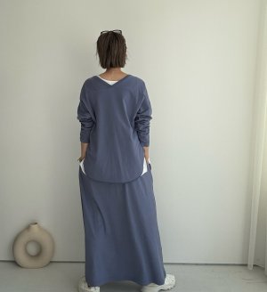 画像1: ●期間限定●数量限定●ご予約5倍ポイント対象●【11/7 LIVEご紹介アイテム】2WAYドルマンロンT（無地TYPE）（予約/2-3）