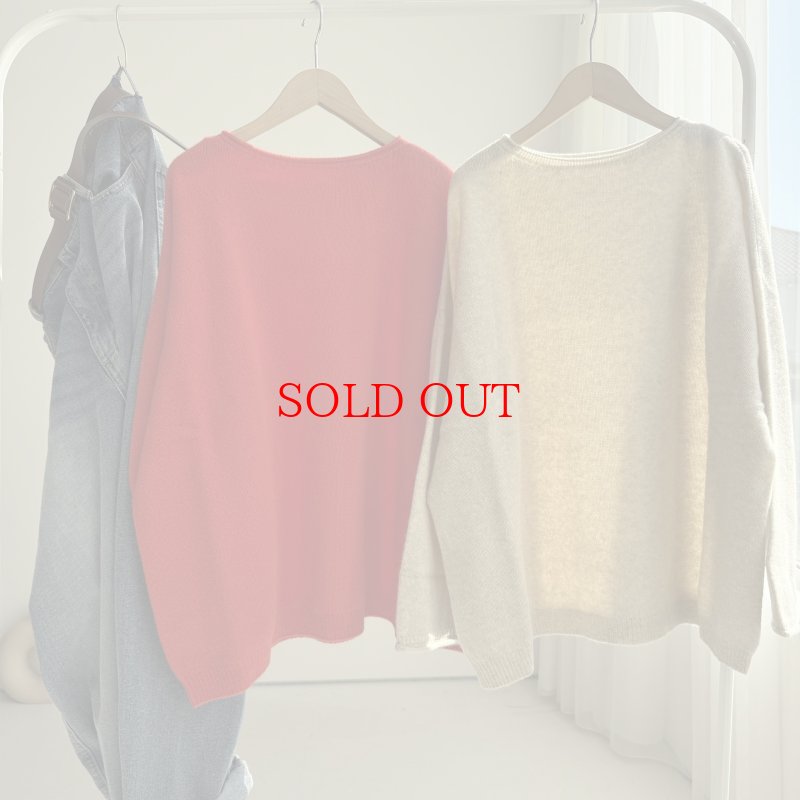 画像6: ●高品質◎Yamagata Knit●【11/9LIVEアイテム】Yamagataクルーネックニット (6)