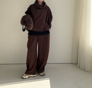 画像7: ●数量限定●裏毛布シリーズ●【11/11 LIVEアイテム】裏毛布カーブパンツ