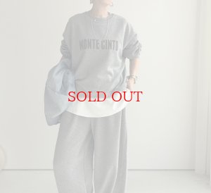 画像2: ●数量限定●裏毛布シリーズ●【11/11 LIVEアイテム】裏毛布ロゴスエット