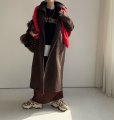 画像12: ●数量限定●アウターフェア●期間限定●【11/11 LIVEアイテム】2WAYデザインロングコート（メーカー確認後お取り寄せ） (12)