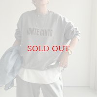 ●数量限定●裏毛布シリーズ●【11/11 LIVEアイテム】裏毛布ロゴスエット