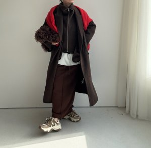 画像14: ●数量限定●アウターフェア●期間限定●【11/11 LIVEアイテム】2WAYデザインロングコート（メーカー確認後お取り寄せ）