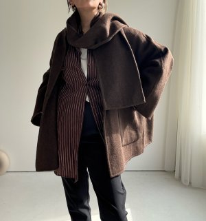 画像2: ●数量限定●アウターフェア●期間限定●【11/11 LIVEアイテム】ストール付ハーフコート（メーカー確認後お取り寄せ）