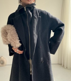 画像7: ●数量限定●アウターフェア●期間限定●【11/11 LIVEアイテム】2WAYデザインロングコート（メーカー確認後お取り寄せ）