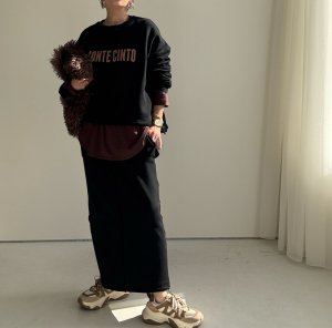 画像6: ●数量限定●裏毛布シリーズ●【11/11 LIVEアイテム】裏毛布ナロースカート