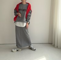 ●数量限定●裏毛布シリーズ●【11/11 LIVEアイテム】裏毛布ナロースカート