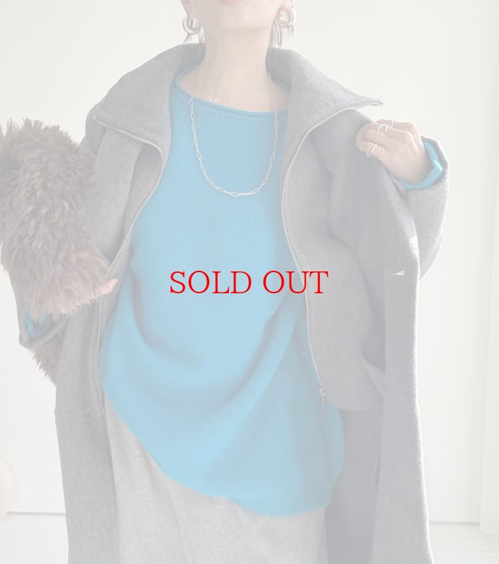 画像2: ●高品質◎Yamagata Knit●【11/9LIVEアイテム】Yamagataクルーネックニット (2)