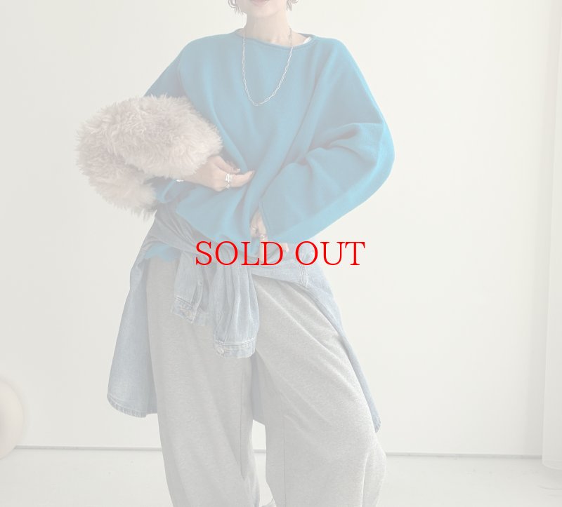 画像1: ●高品質◎Yamagata Knit●【11/9LIVEアイテム】Yamagataクルーネックニット (1)