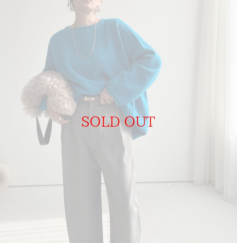 画像22: ●高品質◎Yamagata Knit●【11/9LIVEアイテム】Yamagataクルーネックニット (22)