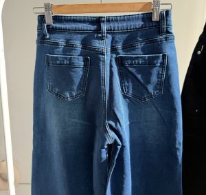 画像8: ●数量限定●生産数限り●【11/14  LIVEアイテム】裏起毛ストレッチ美脚ワイドデニム（メーカー確認後お取り寄せ）