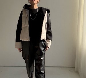 画像13: ●期間限定掲載●【 11/14LIVEご紹介アイテム】異素材ドッキングボンディングダウンジャケット（メーカー確認後お取り寄せ）