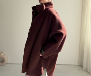 画像1: ●アウターフェア【11/18 LIVEアイテム】ドルマンオーバーウールコート