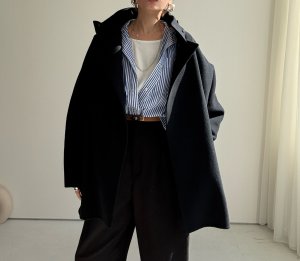 画像5: ●アウターフェア【11/18 LIVEアイテム】ドルマンオーバーウールコート