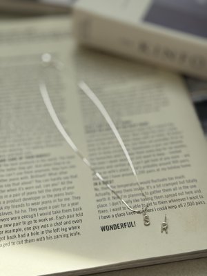 画像7: ●期間限定販売●ERIKA愛用アクセ●【11/18LIVEアイテム】アルファベットネックレス シルバー925（メーカー確認後取り寄せ）