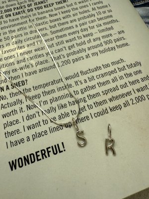 画像8: ●期間限定販売●ERIKA愛用アクセ●【11/18LIVEアイテム】アルファベットネックレス シルバー925（メーカー確認後取り寄せ）