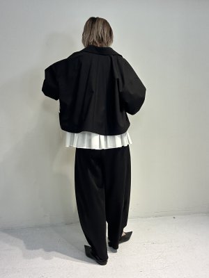 画像5: ●期間限定●ご予約10倍ポイント対象●ayane26ss【11/21 LIVEアイテム】ポンチ素材バレルレッグパンツ（予約/2）