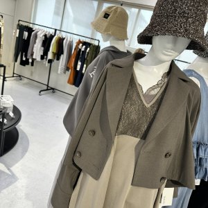 画像3: ●期間限定●ご予約10倍ポイント対象●ayane26ss【11/21 LIVEアイテム】ショート丈テーラードジャケット（予約/2）