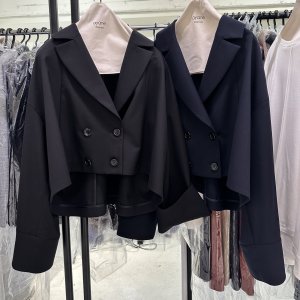 画像9: ●期間限定●ご予約10倍ポイント対象●ayane26ss【11/21 LIVEアイテム】ショート丈テーラードジャケット（予約/2）