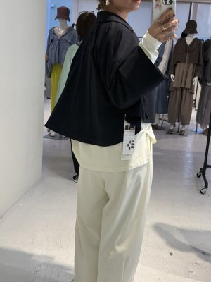 画像7: ●期間限定●ご予約10倍ポイント対象●ayane26ss【11/21 LIVEアイテム】ショート丈テーラードジャケット（予約/2）