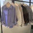画像1: ●期間限定●ご予約10倍ポイント対象●ayane26ss【11/21 LIVEアイテム】ボタンタックスリーブシャツ（予約/3） (1)