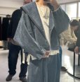 画像4: ●期間限定●ご予約10倍ポイント対象●ayane26ss【11/21 LIVEアイテム】ショールカラーデニムダブルジャケット（予約/2） (4)
