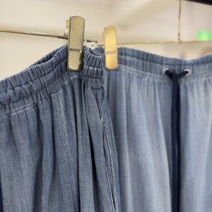 画像2: ●期間限定●ご予約10倍ポイント対象●ayane26ss【11/21 LIVEアイテム】シアーデニムフレアスカート（予約/4）