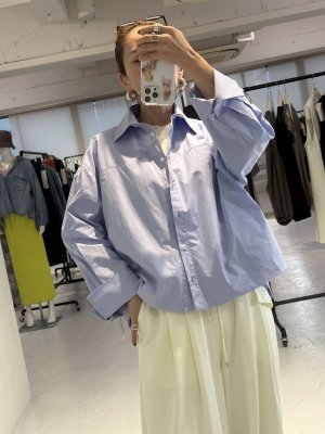 画像3: ●期間限定●ご予約10倍ポイント対象●ayane26ss【11/21 LIVEアイテム】裾立体タックシャツ（予約/3）