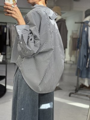 画像6: ●期間限定●ご予約10倍ポイント対象●ayane26ss【11/21 LIVEアイテム】ボタンタックスリーブシャツ（予約/3）