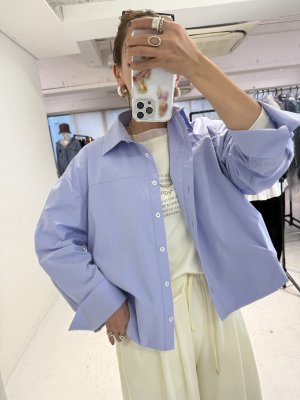 画像4: ●期間限定●ご予約10倍ポイント対象●ayane26ss【11/21 LIVEアイテム】裾立体タックシャツ（予約/3）