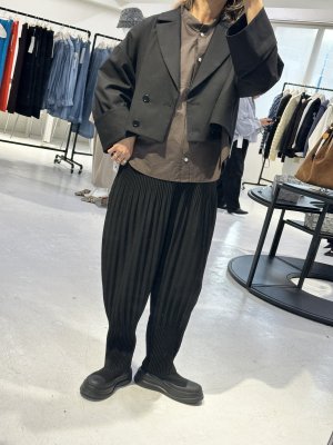 画像8: ●期間限定●ご予約10倍ポイント対象●ayane26ss【11/21 LIVEアイテム】プリーツ加工テーパードパンツ（予約/2）