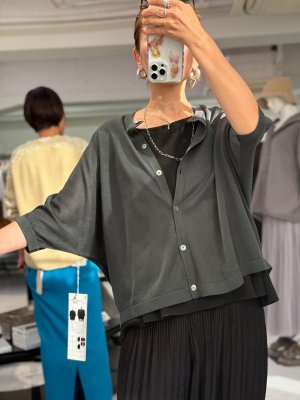 画像4: ●期間限定●ご予約10倍ポイント対象●ayane26ss【11/21 LIVEアイテム】ドルマンニットシアーカーディガン（予約/3）