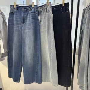 画像1: ●期間限定●ご予約5倍ポイント対象●ayane26ss【11/21 LIVEアイテム】バレルレッグデニムパンツ（予約/12-1）