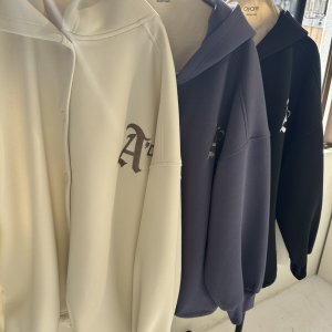 画像2: ●期間限定●ご予約5倍ポイント対象●ayane26ss【11/21 LIVEアイテム】ダンボール素材フーディブルゾン（予約/2）